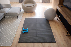 Vloerbeschermende puzzelmat 12 mm 6 stuks - Marbo Sport