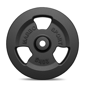 Gietijzeren halterschijf 20 kg met ø31 mm boring MW-O20-kier - Marbo Sport