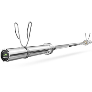 Set 65kg | Olympische halterstang 180 cm + licht gebogen curlstang 120 cm + 2x halterstang 50 cm + halterschijven 2x5kg, 6x2.5kg, 4x1.25kg - Marbo Sport