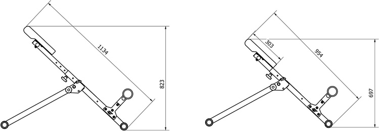 Rugtrainer MH-L116 - Marbo Sport