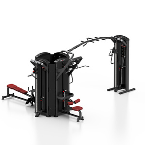 6-station Toren (roeier/ lat pulley/ triceps/2 x in hoogte verstelbare kabel pulley+climbers) MP-T002 - Marbo Sport