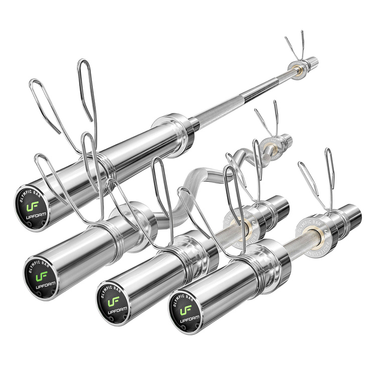 OLI1 instellen | Halterstang 180 cm + curlstang 120 cm + 2x halterstang 40 cm 30 mm - Marbo Sport