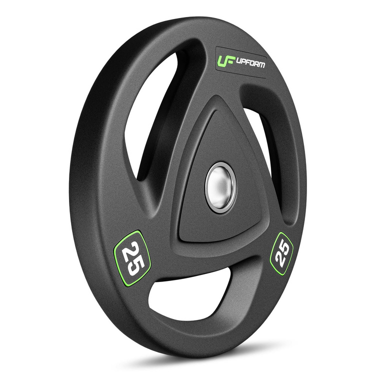 Olympische rubberen halterschijf HQ 25 kg - UpForm