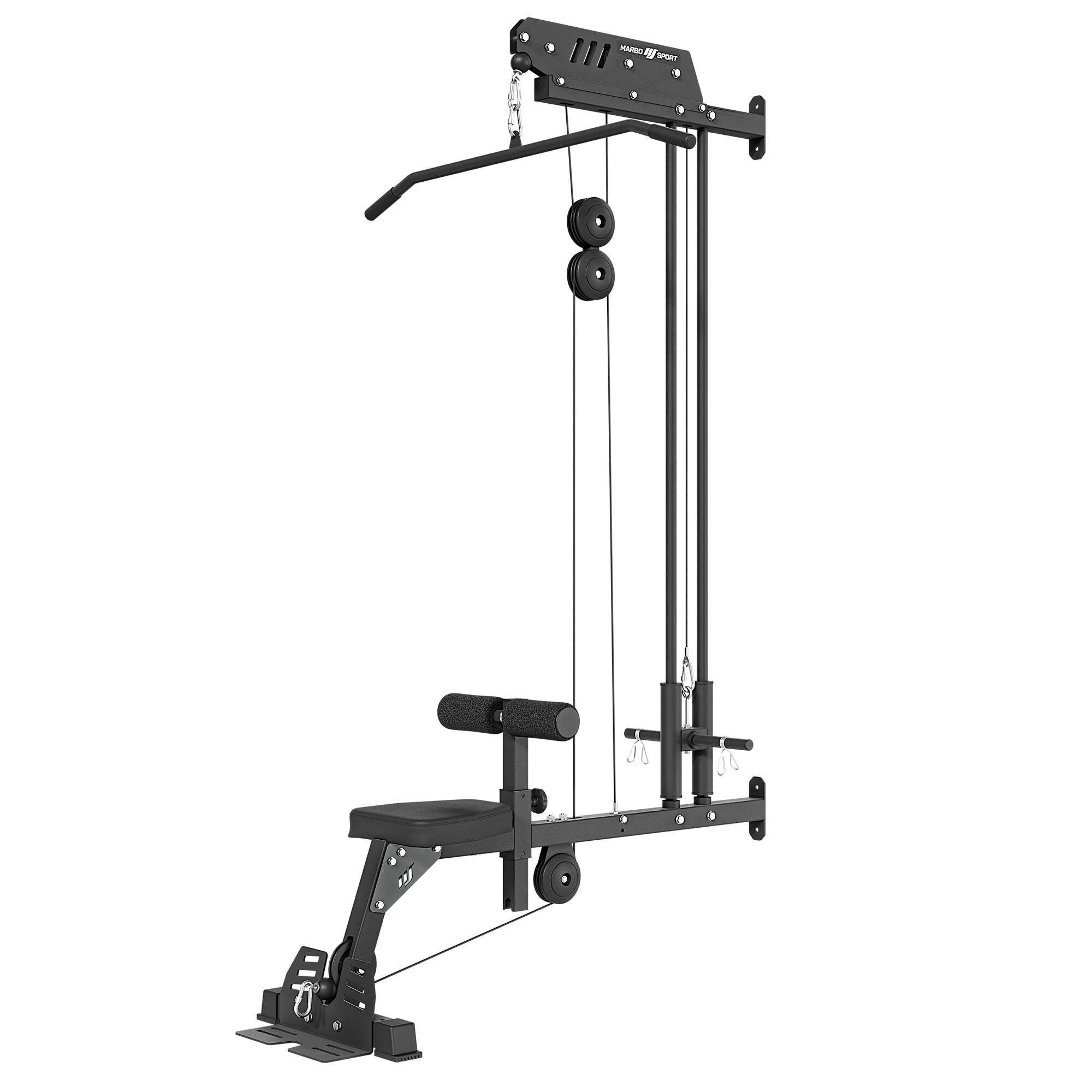 MS-W104 2.0 – Wandgemonteerde lat pulley voor krachttraining